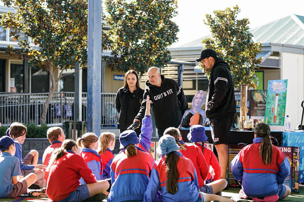 WACHS South Sydney Rabbitohs and QBF School Visits